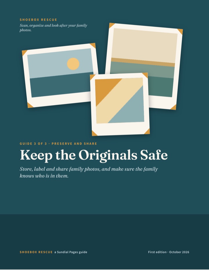 Cover of Keep the Originals Safe, Guide 3 of 3